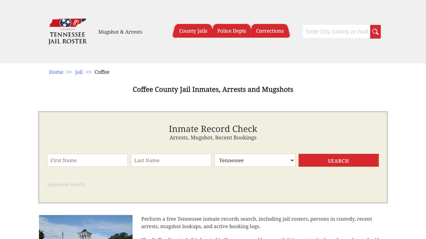 Coffee County Jail Inmates, Arrests and Mugshots